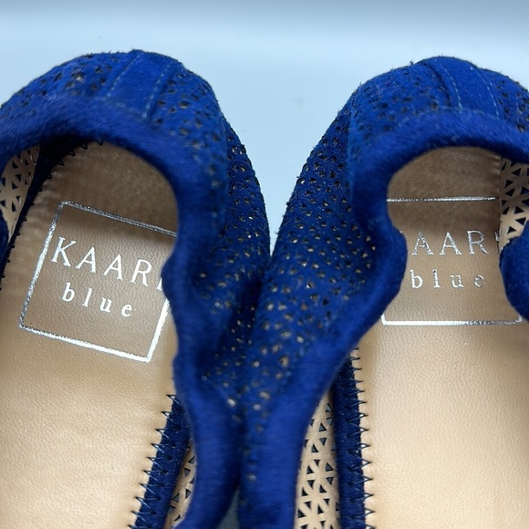 Kari blue women’s blue ballet flat shoes size 8.5 - Picture 3 of 10